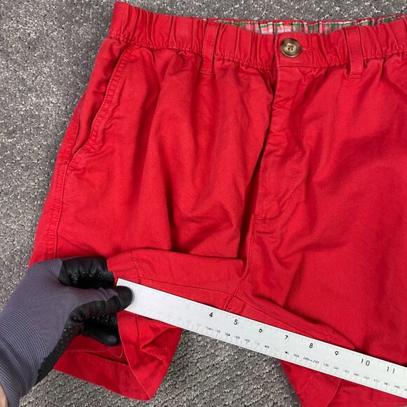 Vintage Chubbies Shorts Mens Large Red The Staples 4.5" Inseam Red Made in USA - Picture 11 of 11